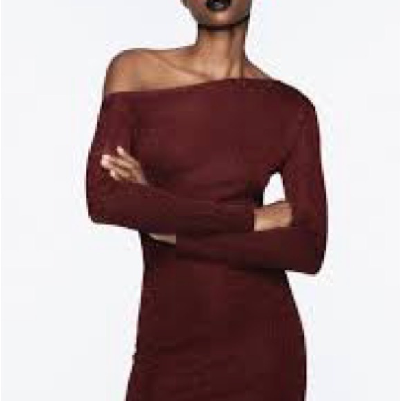 Zara Dresses & Skirts - ZARA ONE SHOULDER DRESS NWT
